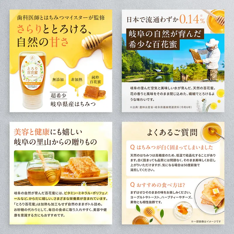 Food & pantry — honey, product image set