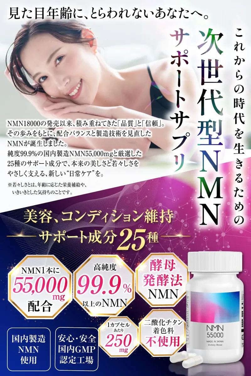 Wellness — premium NMN supplement — listing images