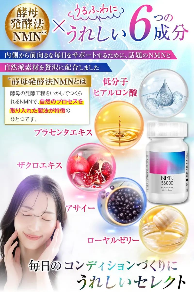 Wellness — premium NMN supplement — listing images